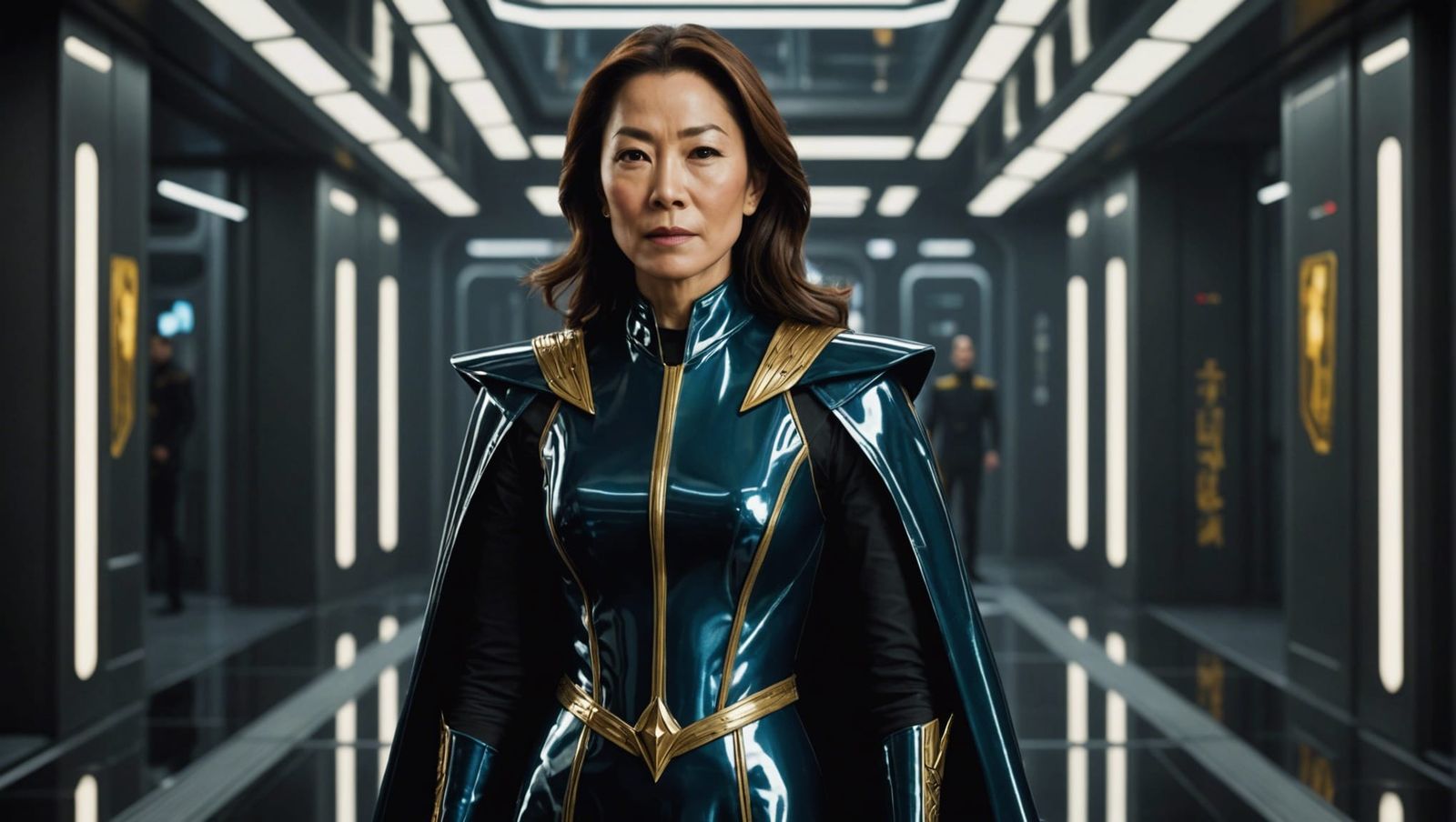 Latex Emperor in Mirror Universe Regalia