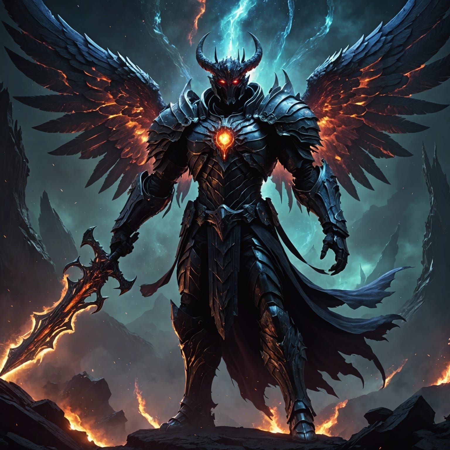 Demonic archangel