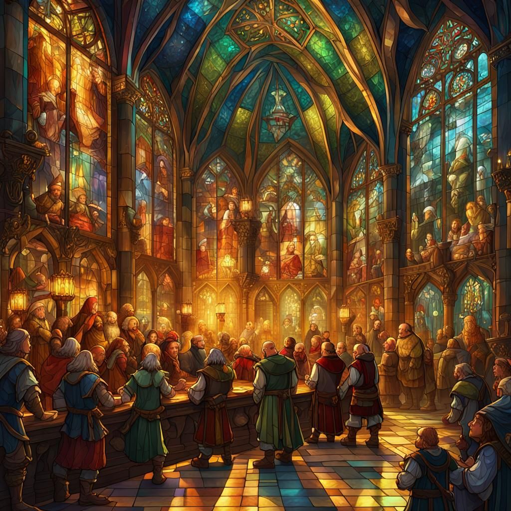 Ancient Realms Council: Elves, Dwarves, and Humans Unite in....