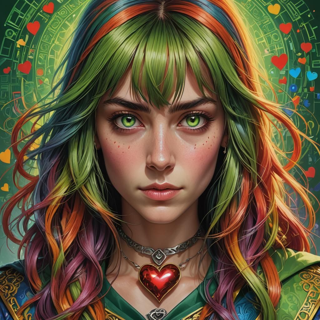 Hyper-Realistic Portrait of a Mysterious English Siren
