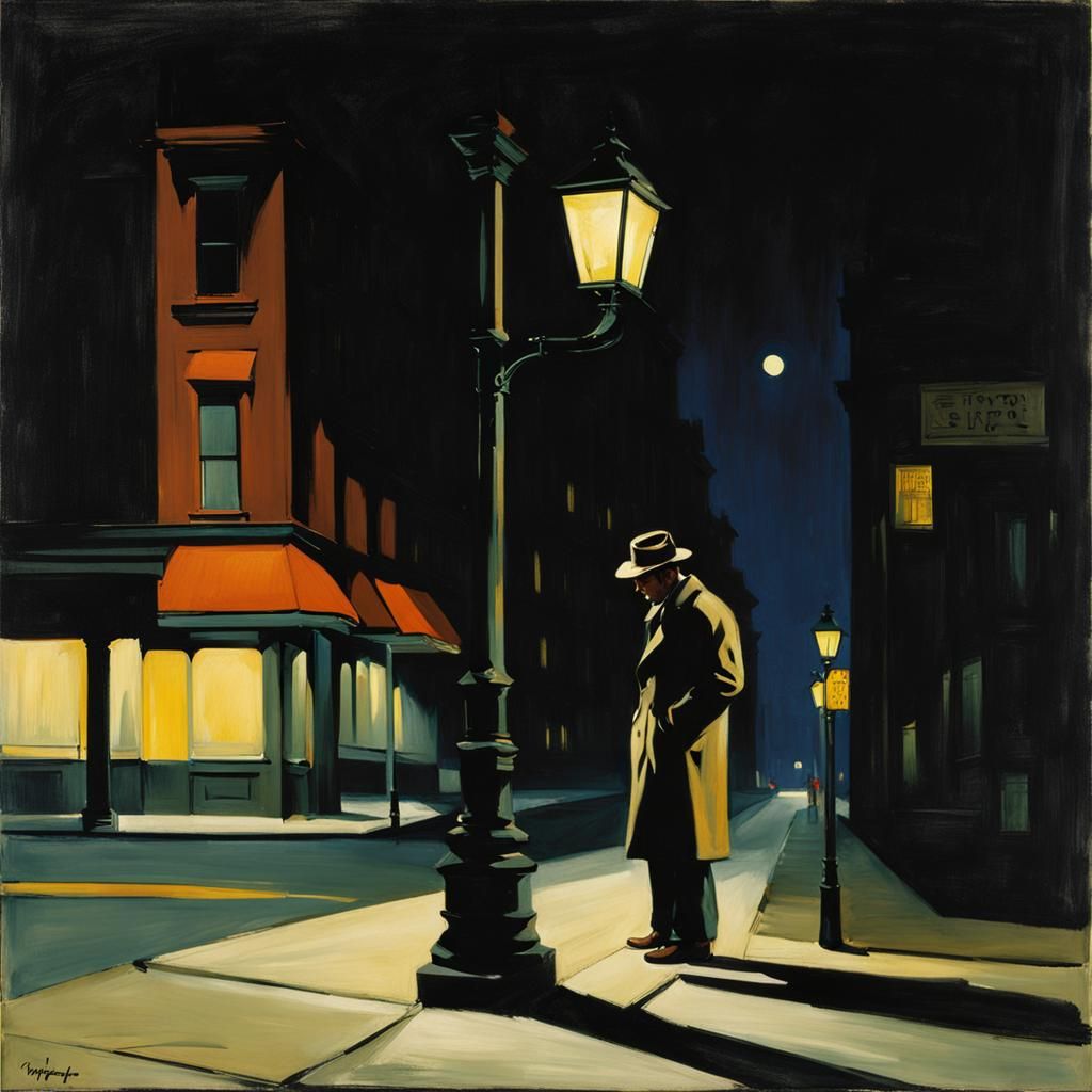 Mysterious Nightlife Figure Revealed Under City Lights