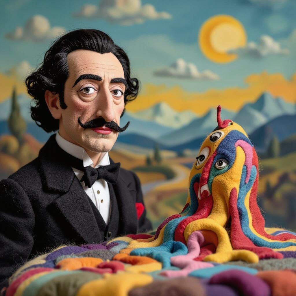 Salvador Dalí and The Persistence of Felt