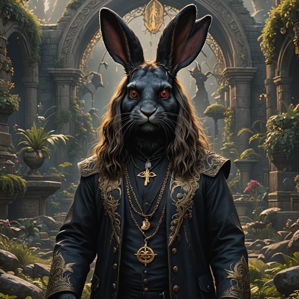 The Black Rabbit: Ozzy Osborne Reinvented in Ultra Realism