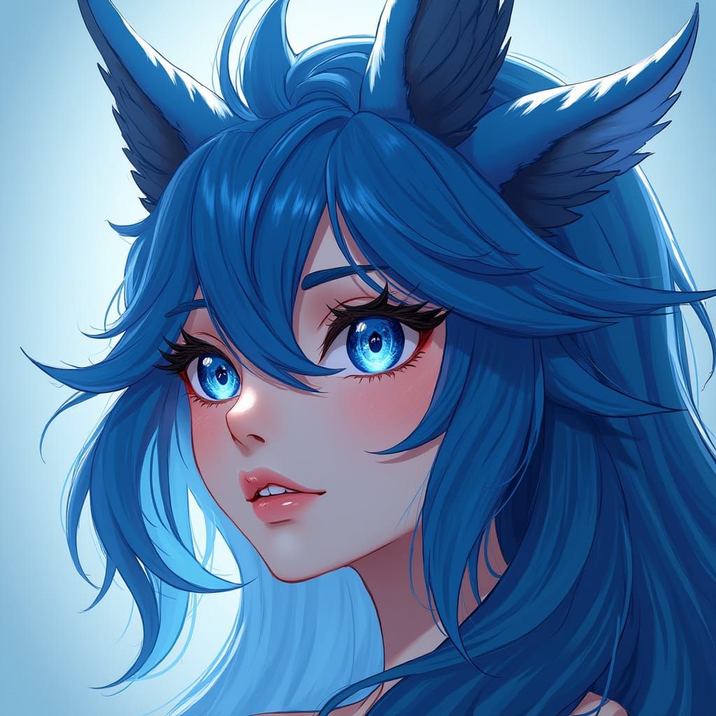 Majestic Dragon Goddess in Comic Manhwa Style