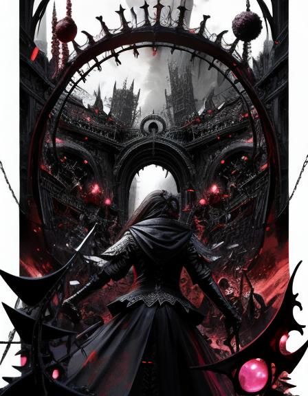 Abstract Chaos Generated by AI