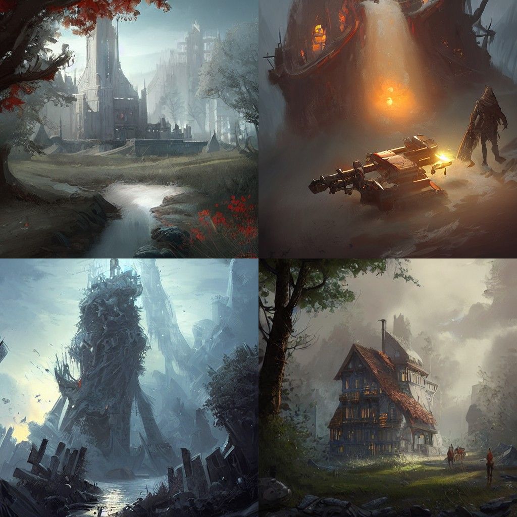 Mysterious Portrait in a Moody Light