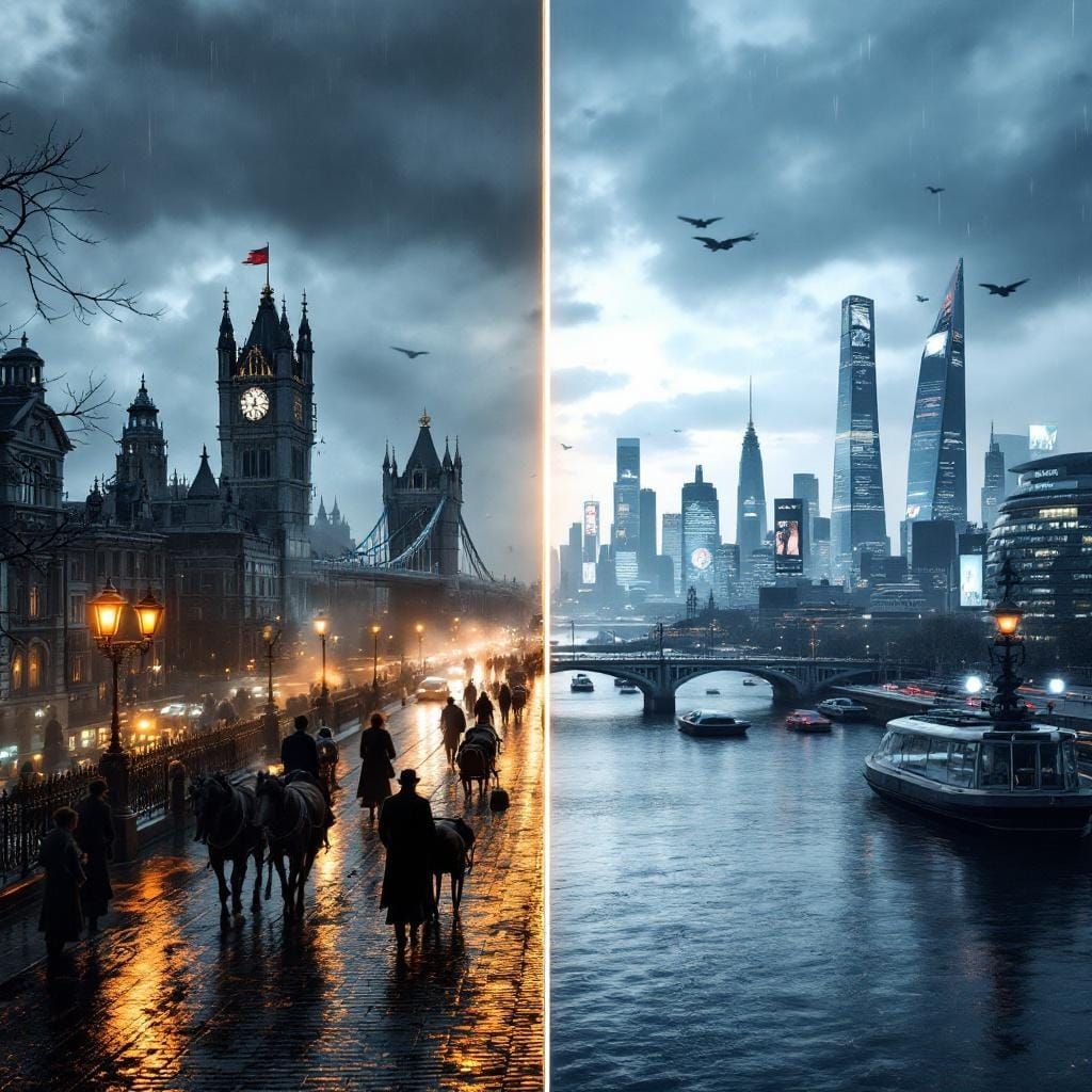 London: Victorian Era Meets Hyper-Modern Future