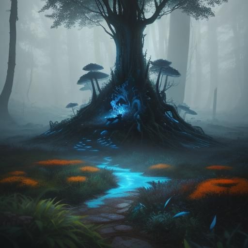 Ash Battles Pikachu in a Mysterious, Fantasy Forest