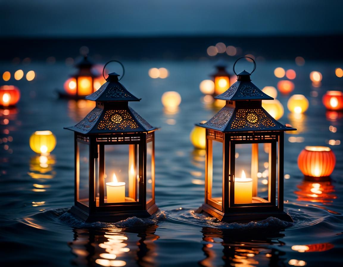 Luminous Shipments on Calm Seas