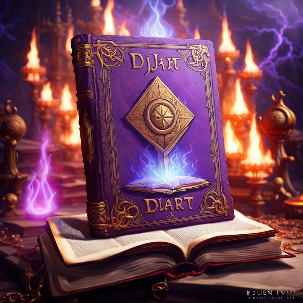 DJ art - Book of magic