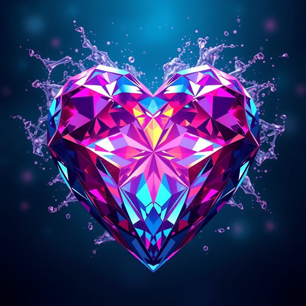 Diamond Heart in Fantasy Concept Art