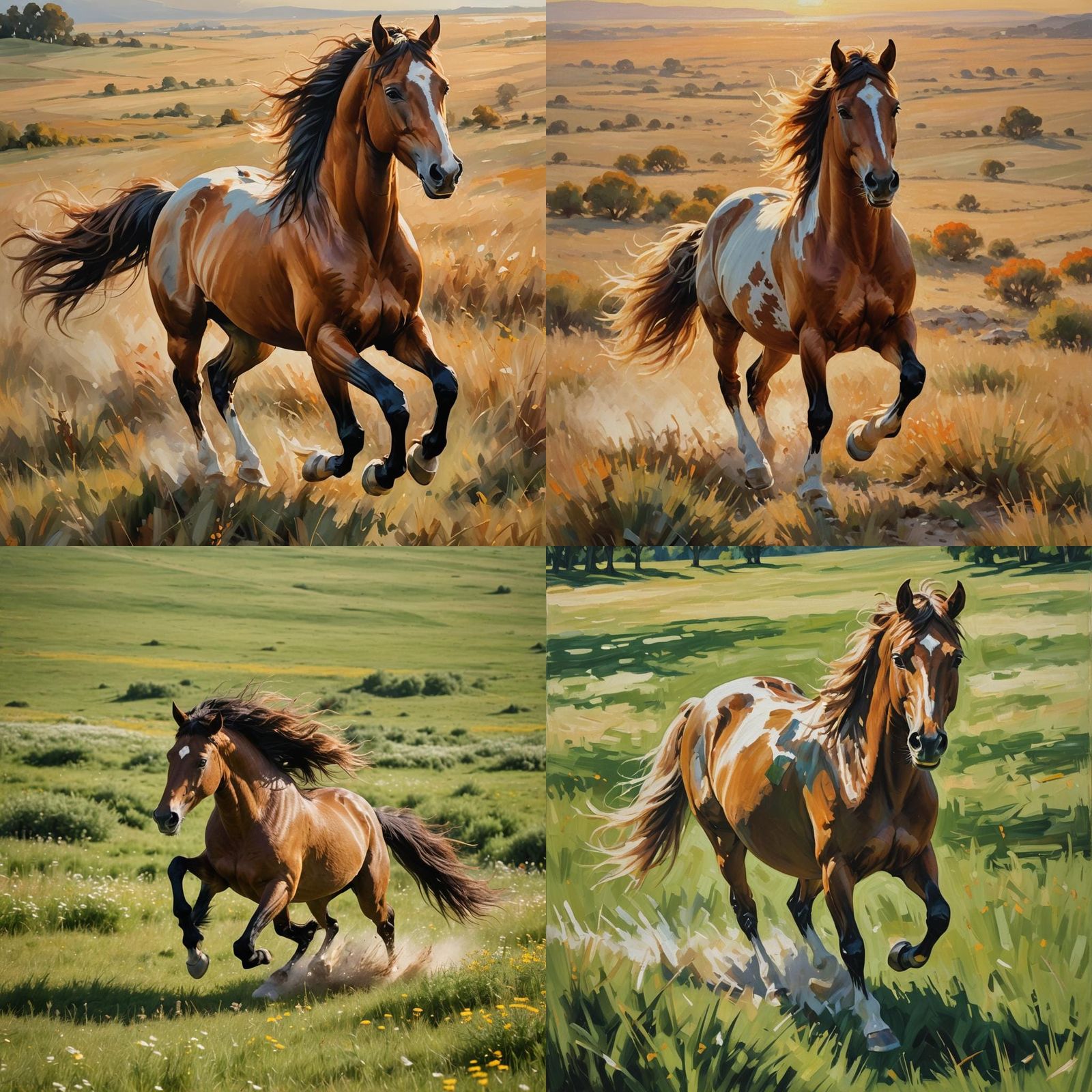 Galloping Horse in Motion