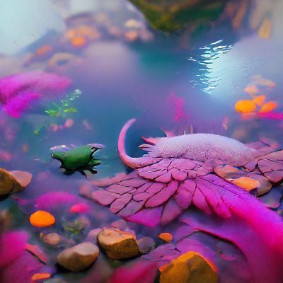 Mystical Axolotl Realm