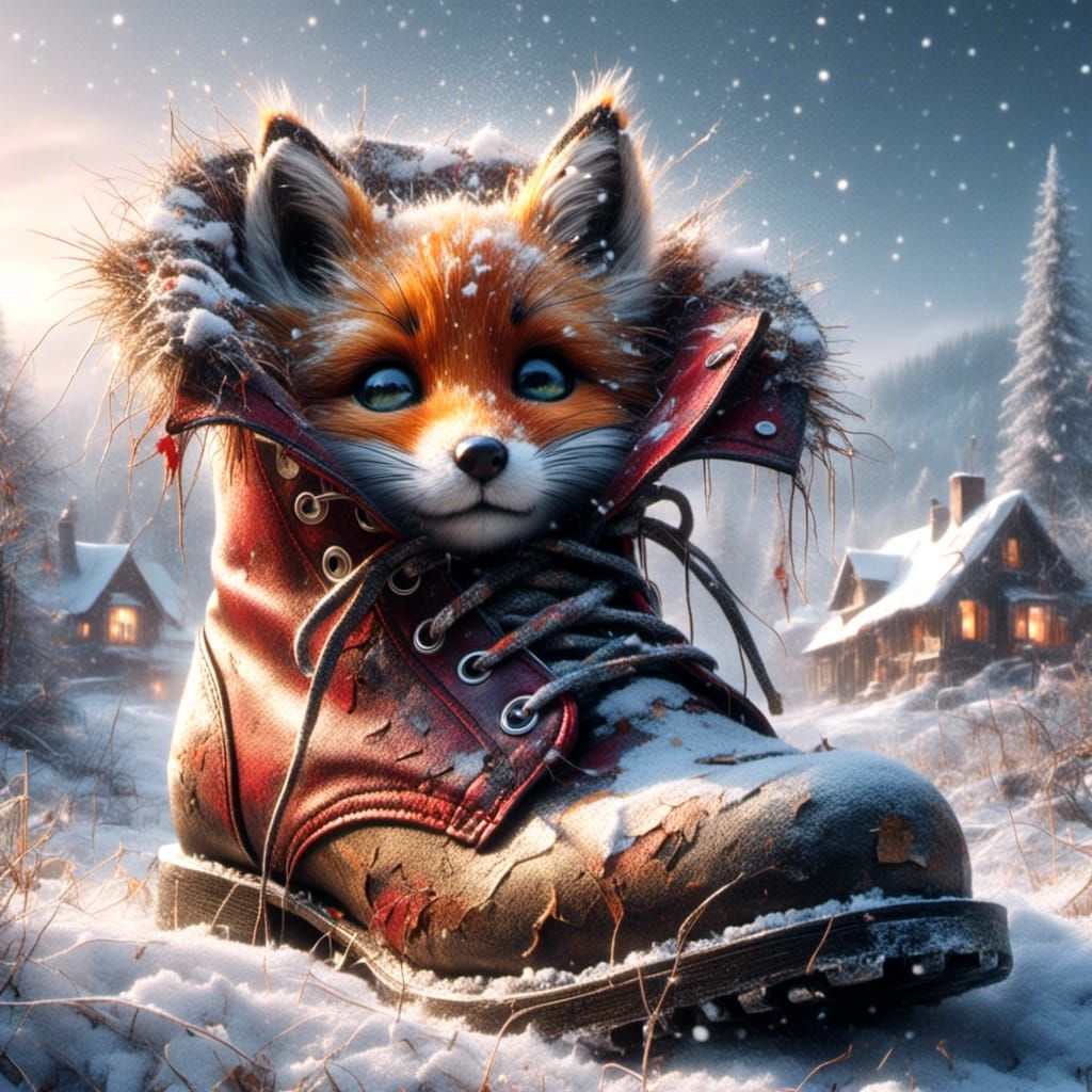 Fox in Boot