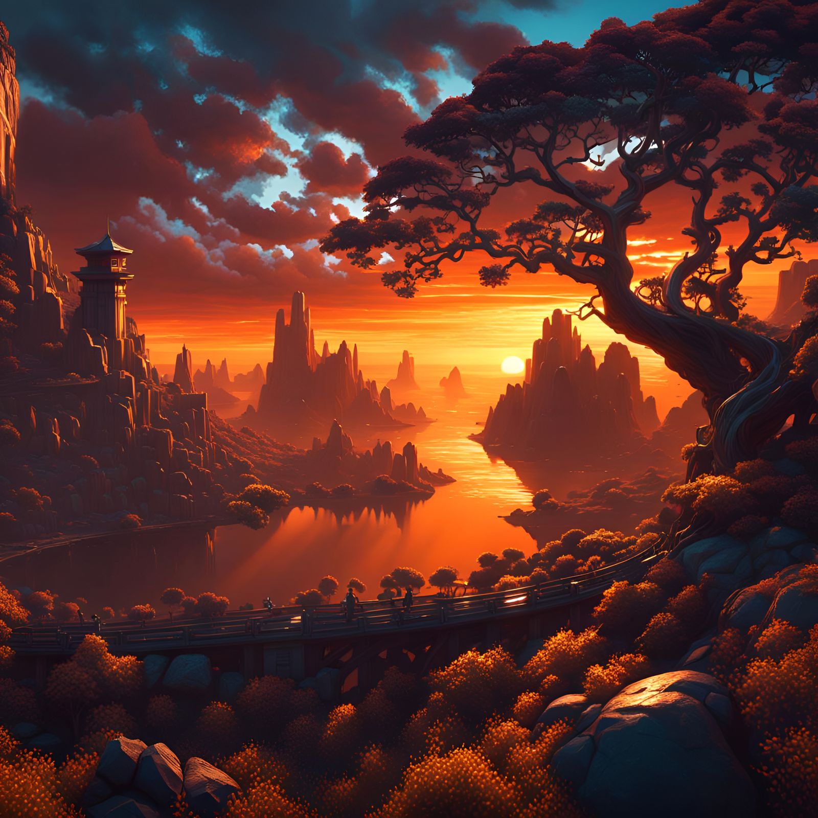 Let the dawns catch fire (Zeyna)