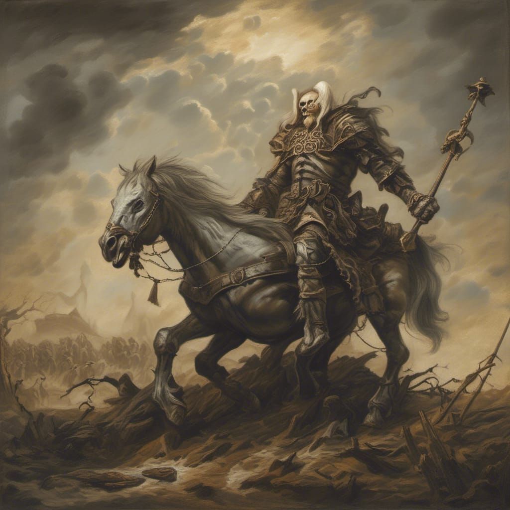 Cyberpunk-Themed Necropolitics Masterpiece