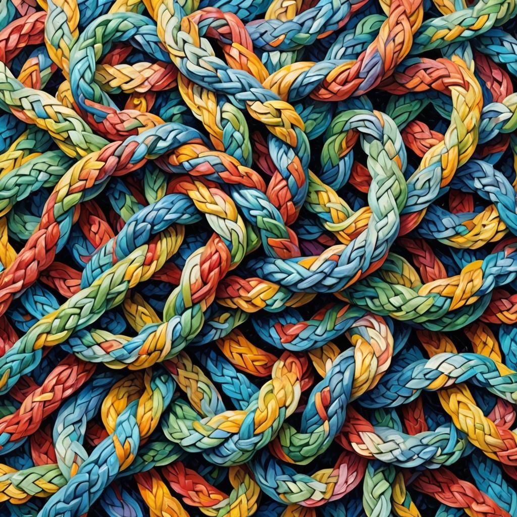 Expressionist Oil Paintings with Thick, Textured Layers