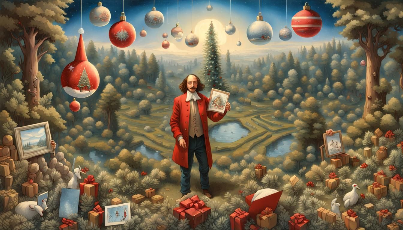 8bit Cartoon Bryan Lunduke Wishes You a Merry Christmas in a...