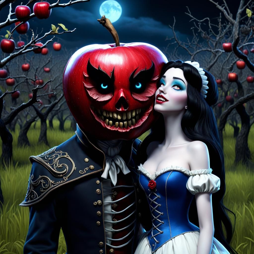 Snow White and the Poisoned Apple Zombie Prince Charming
