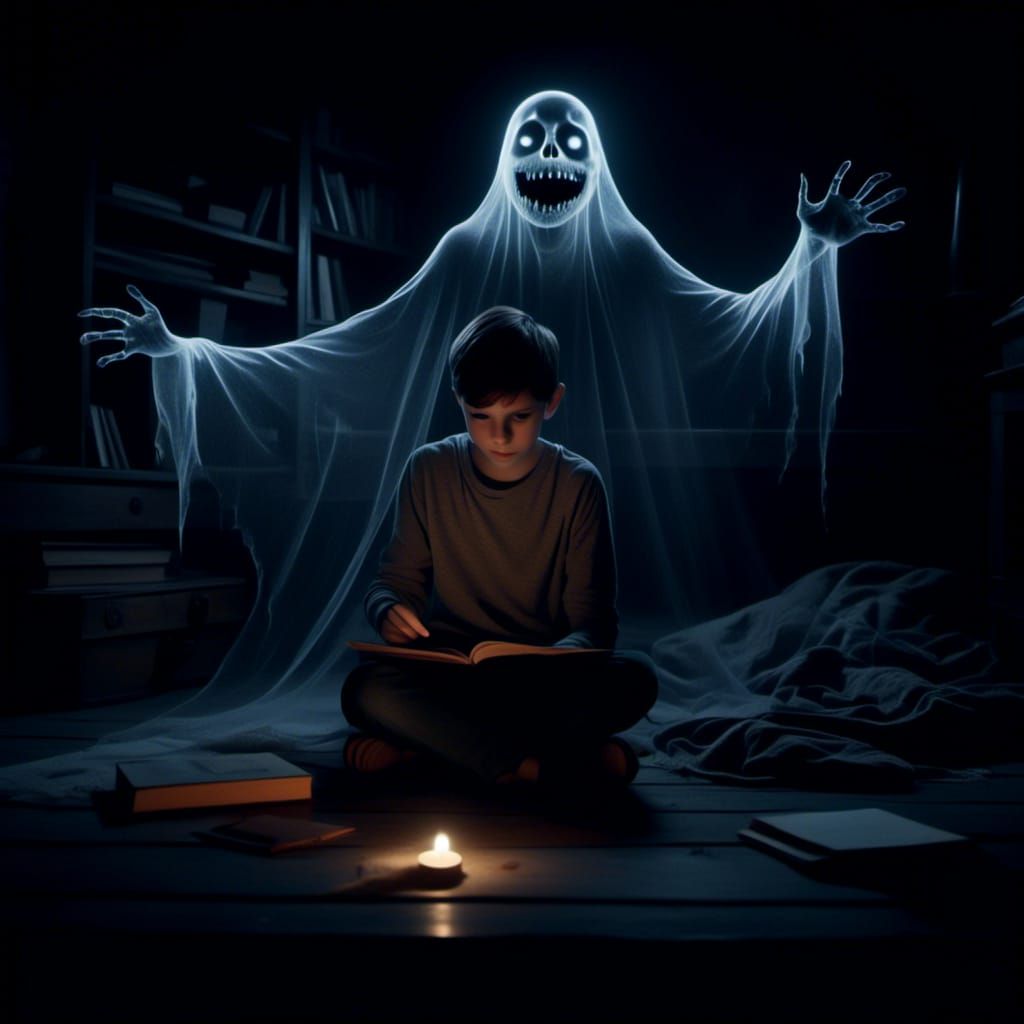 Ethereal Cyberpunk Ghost Entity