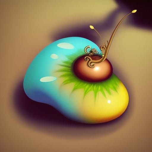 Hyperrealistic Gem Mouse Skull Embellished with Blooming Orc...