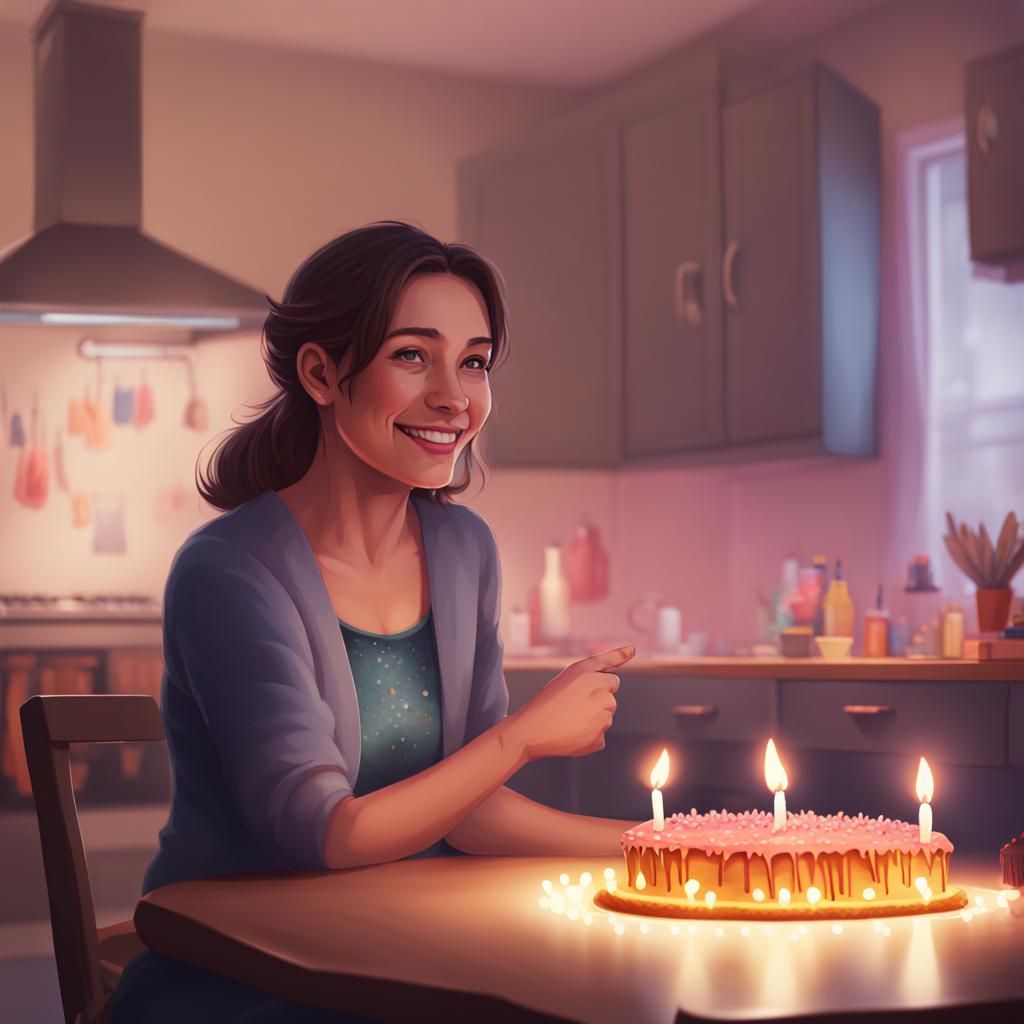 To my mother, happy birthday π π₯³ 8k resolution concept art