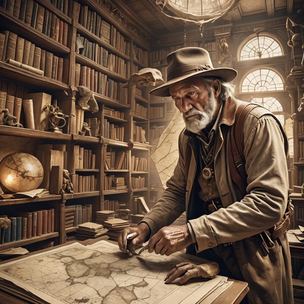 Vintage Explorer Discovers Secrets of Ancient Cartography