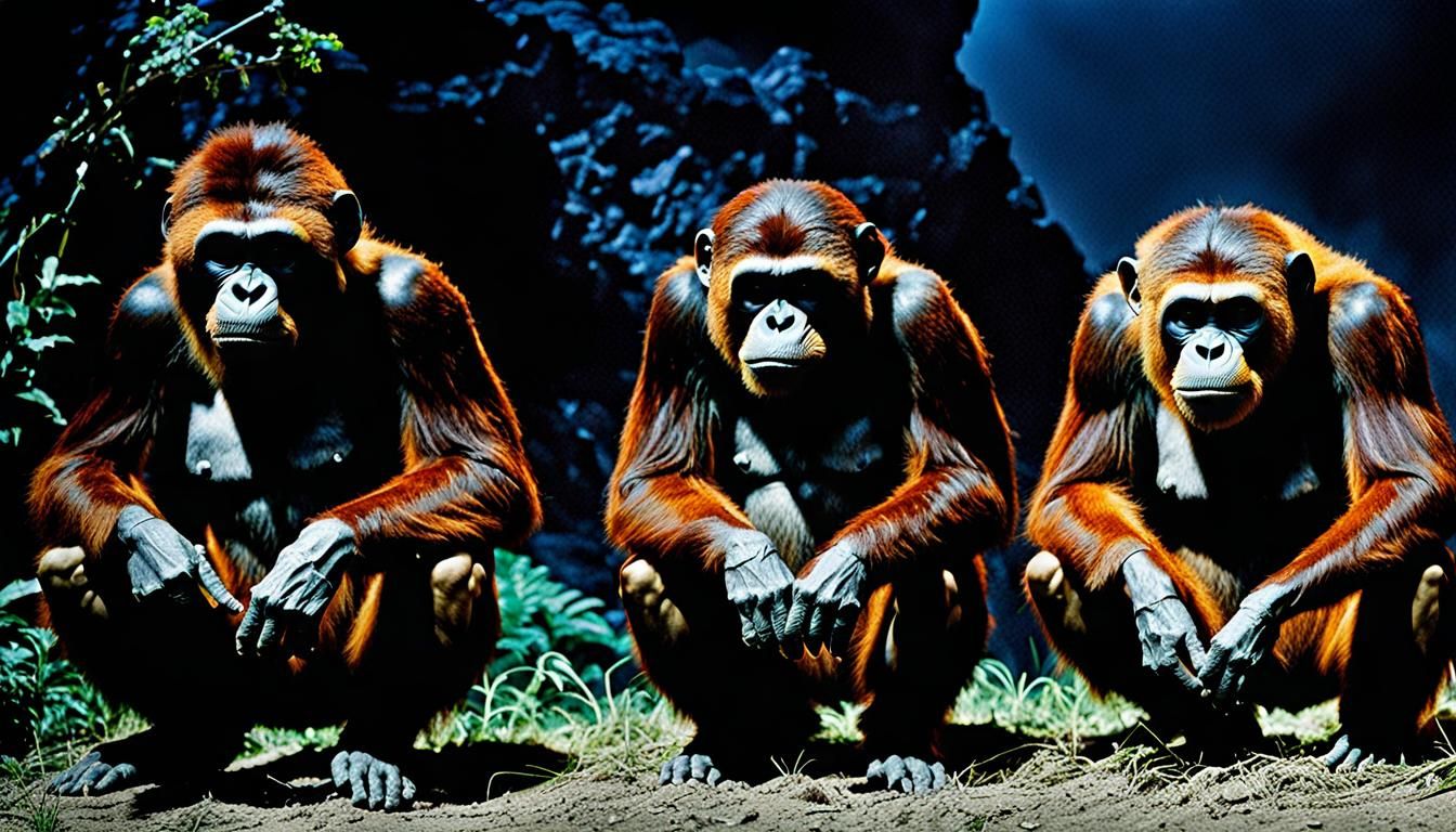 Films of Alien Hominids in a Retro Sci-Fi B Movie Style