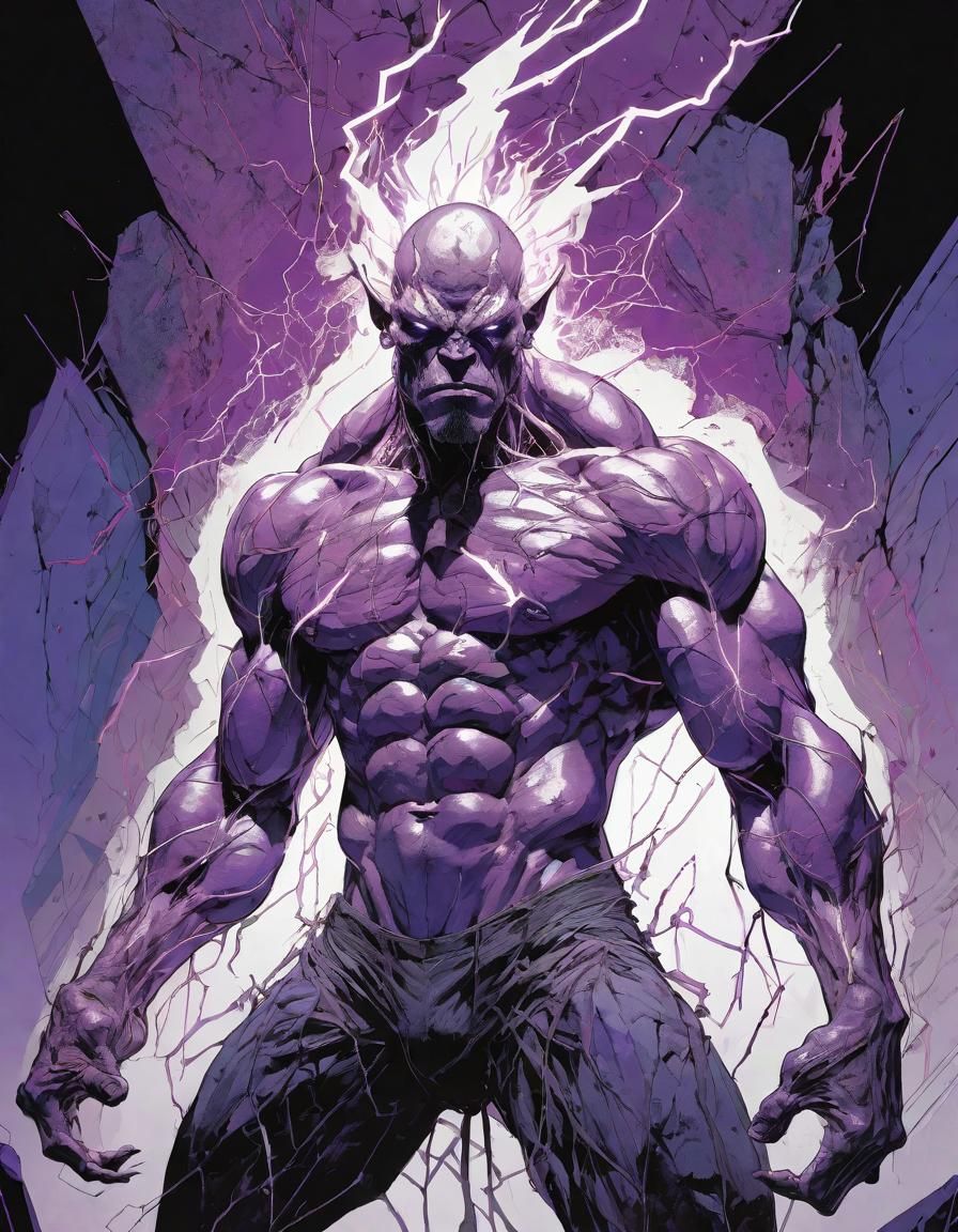 Muscular Monster Unleashes Fierce Dungeon Storm