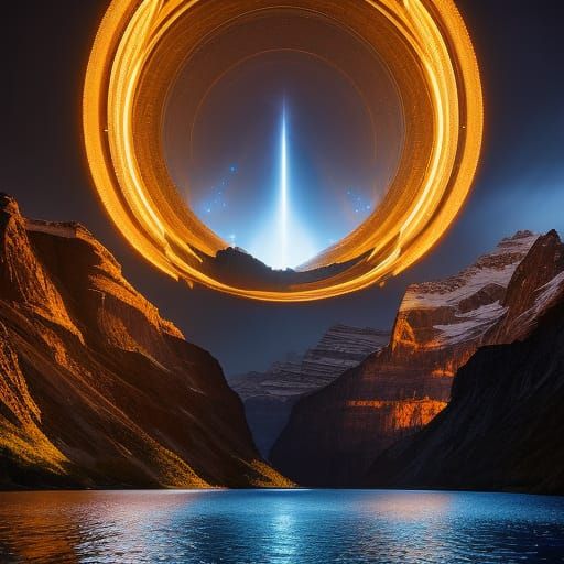 Ethereal Portal in Dark Fantasy Universe