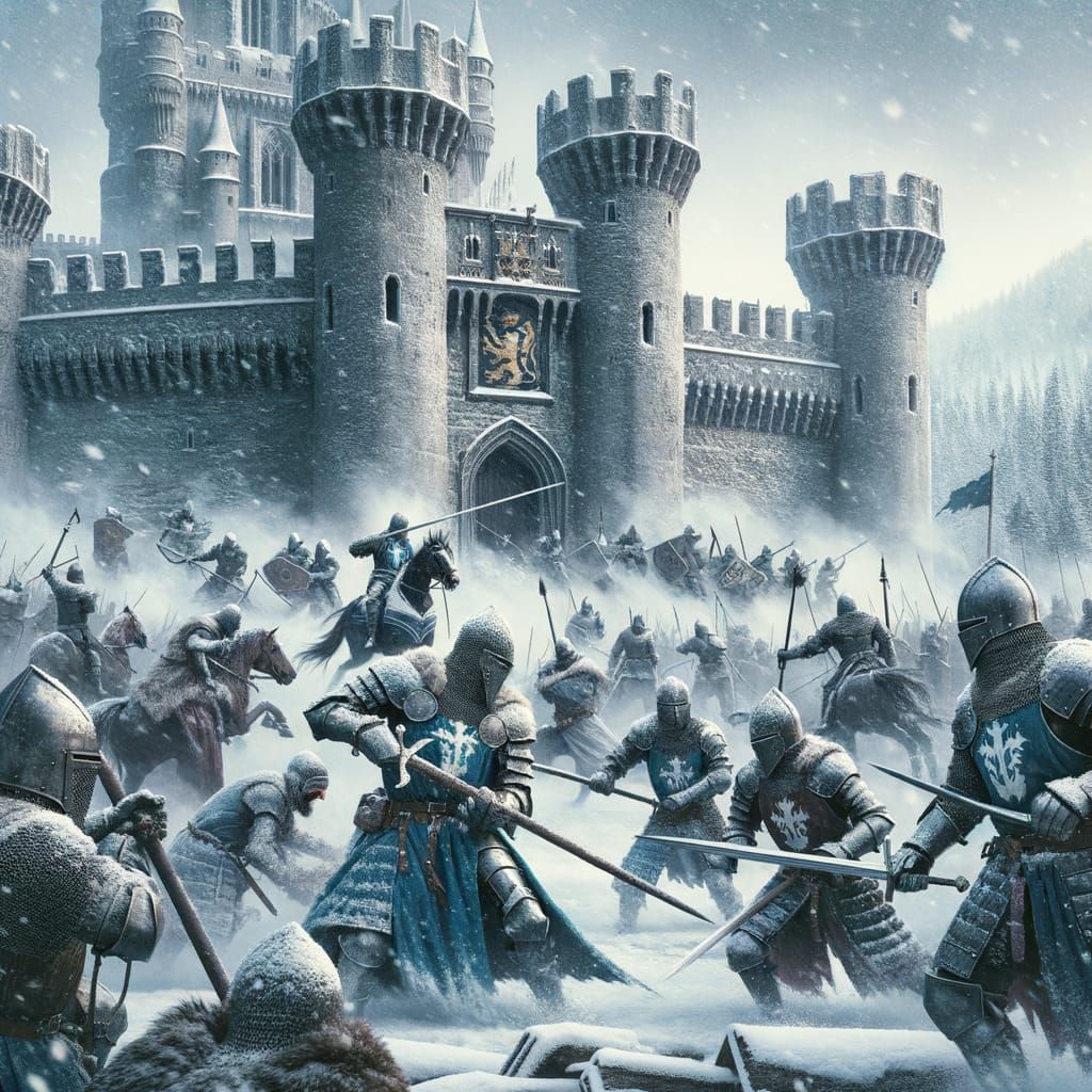 Royal Battle in the Snow