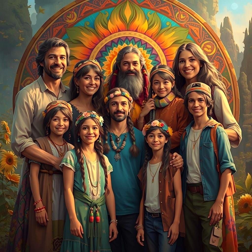 We all feel the hippie vibe man