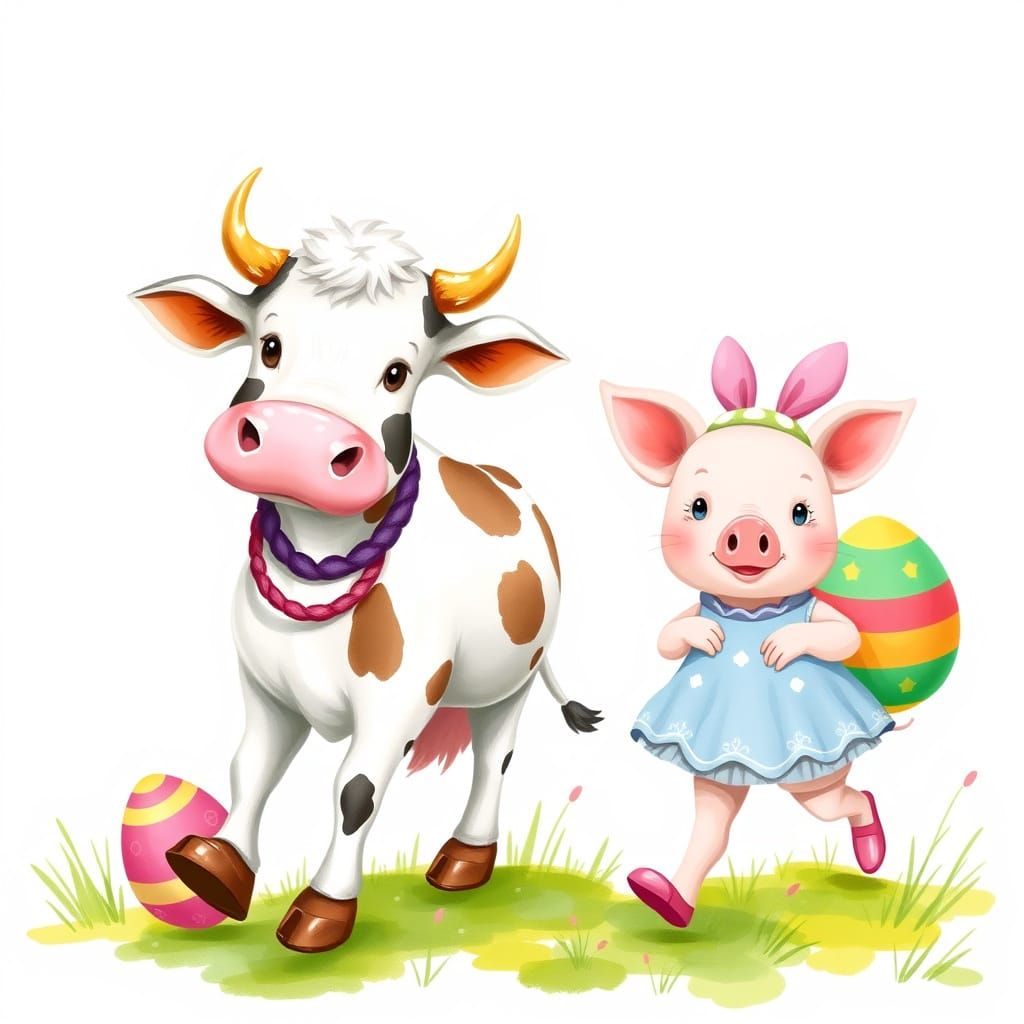 Easter Parade in Whimsical Easter Colors