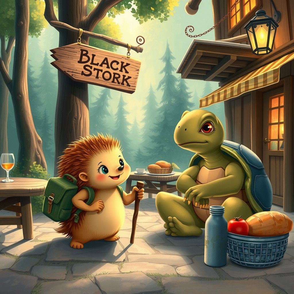 Surreal Friends Reunite over Hearty Feast in Whimsical Fores...