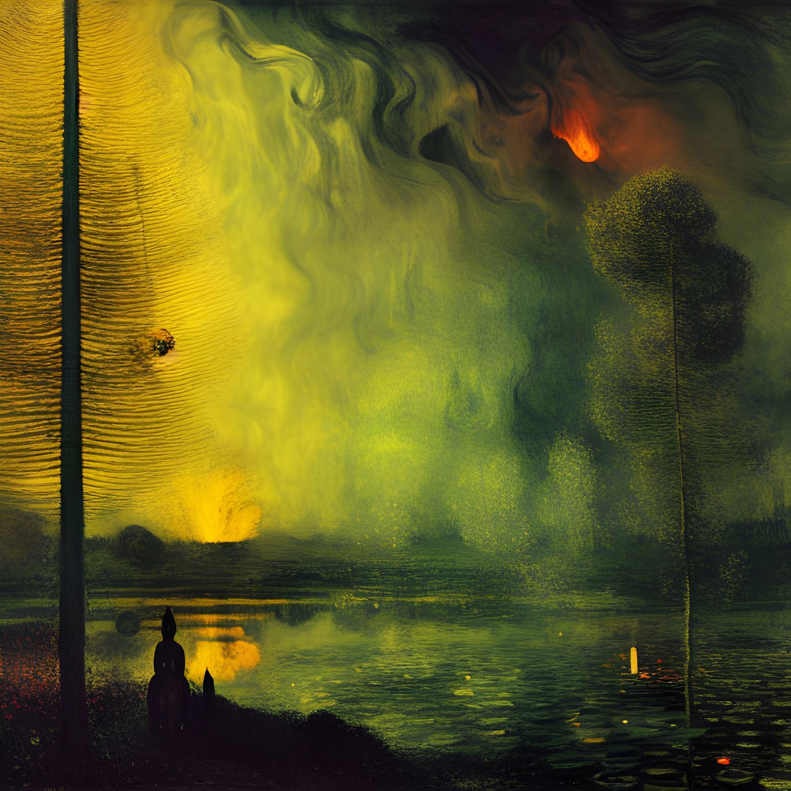 High Summer Elysium: Exquisite Surreal Landscape