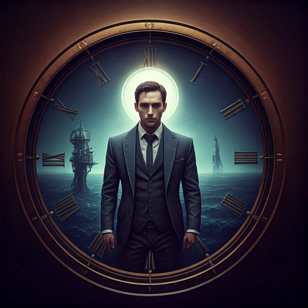 Dreamscapes of Ancient, Forgotten Cities in Dieselpunk Surre...