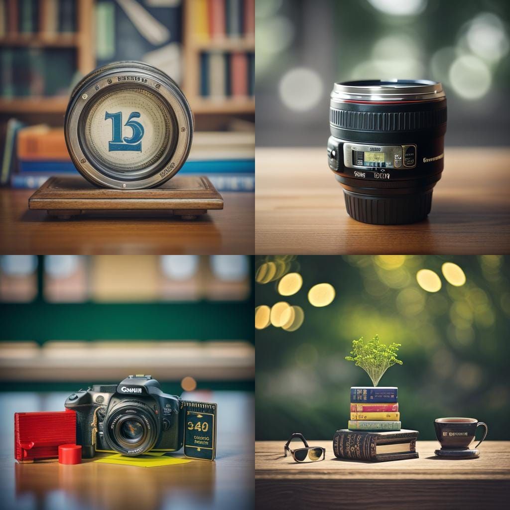 Surreal Schoolroom Scene Reveals Hidden Treasures in Bokeh S...