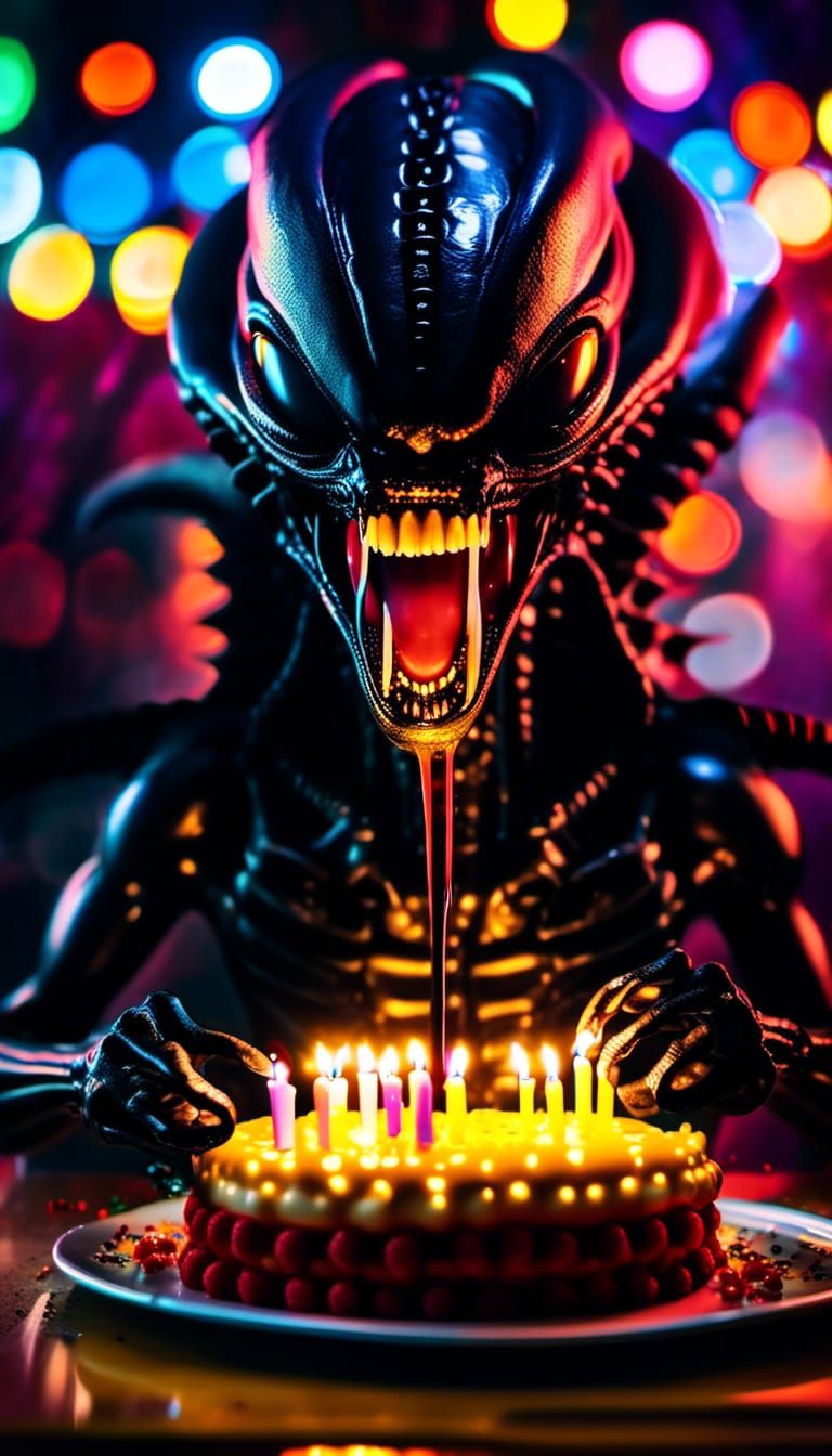 Xenomorph bday