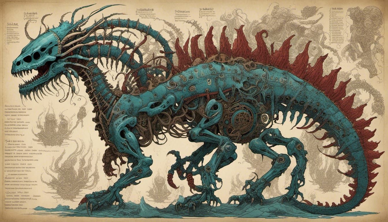 Colossal Marine Monster Revealed in Ancient Ruins