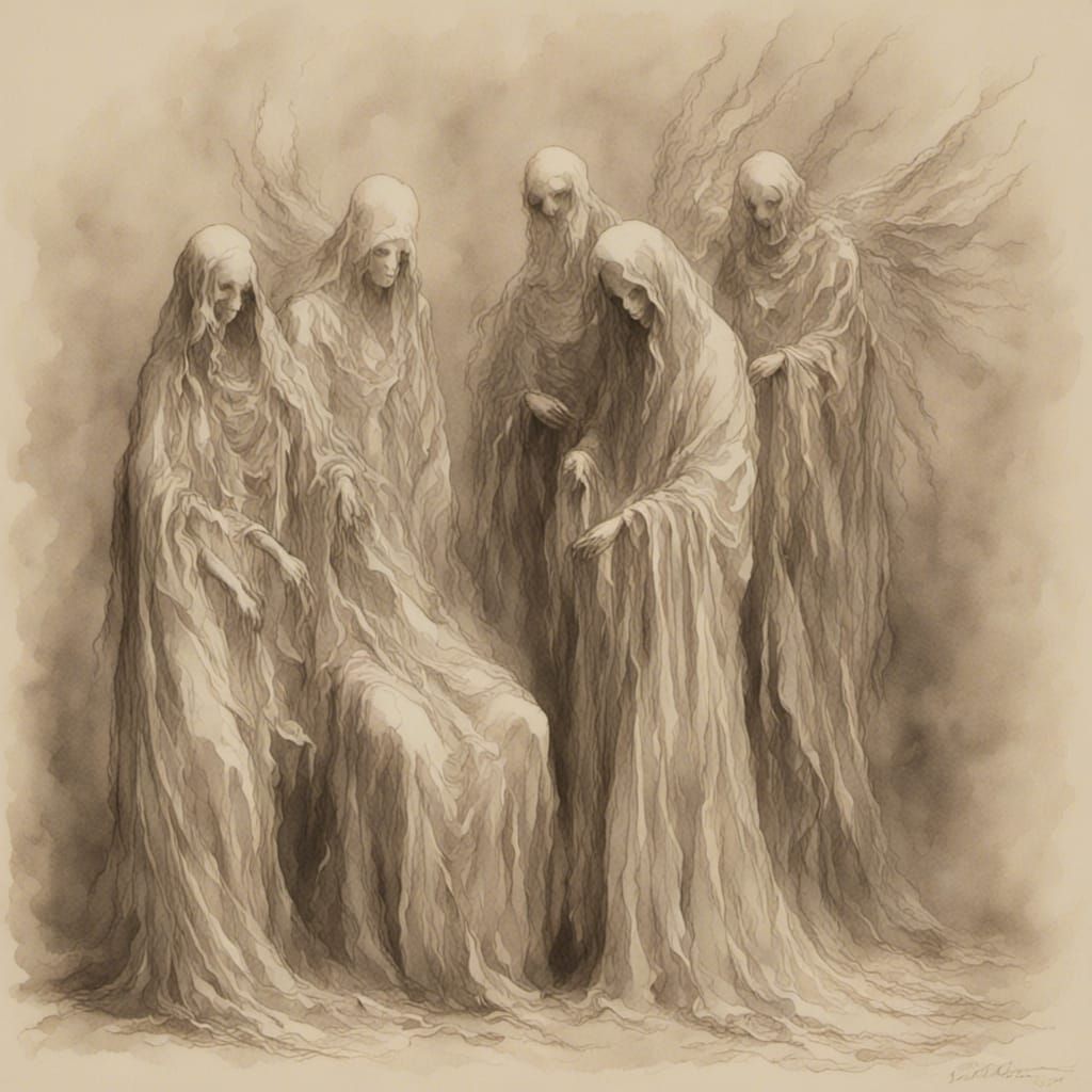 Ethereal Dreamscapes in a Whimsical Art Style