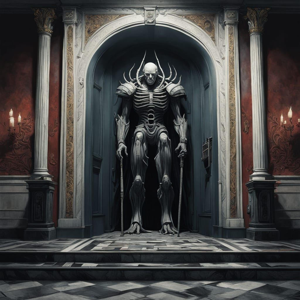 Ultrarealistic Composite Photograph of Cosmic Deity Ultimar ...