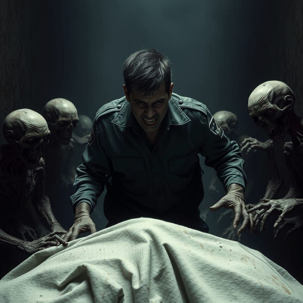 Nightmare in the Morgue: Grotesque Undead Arise