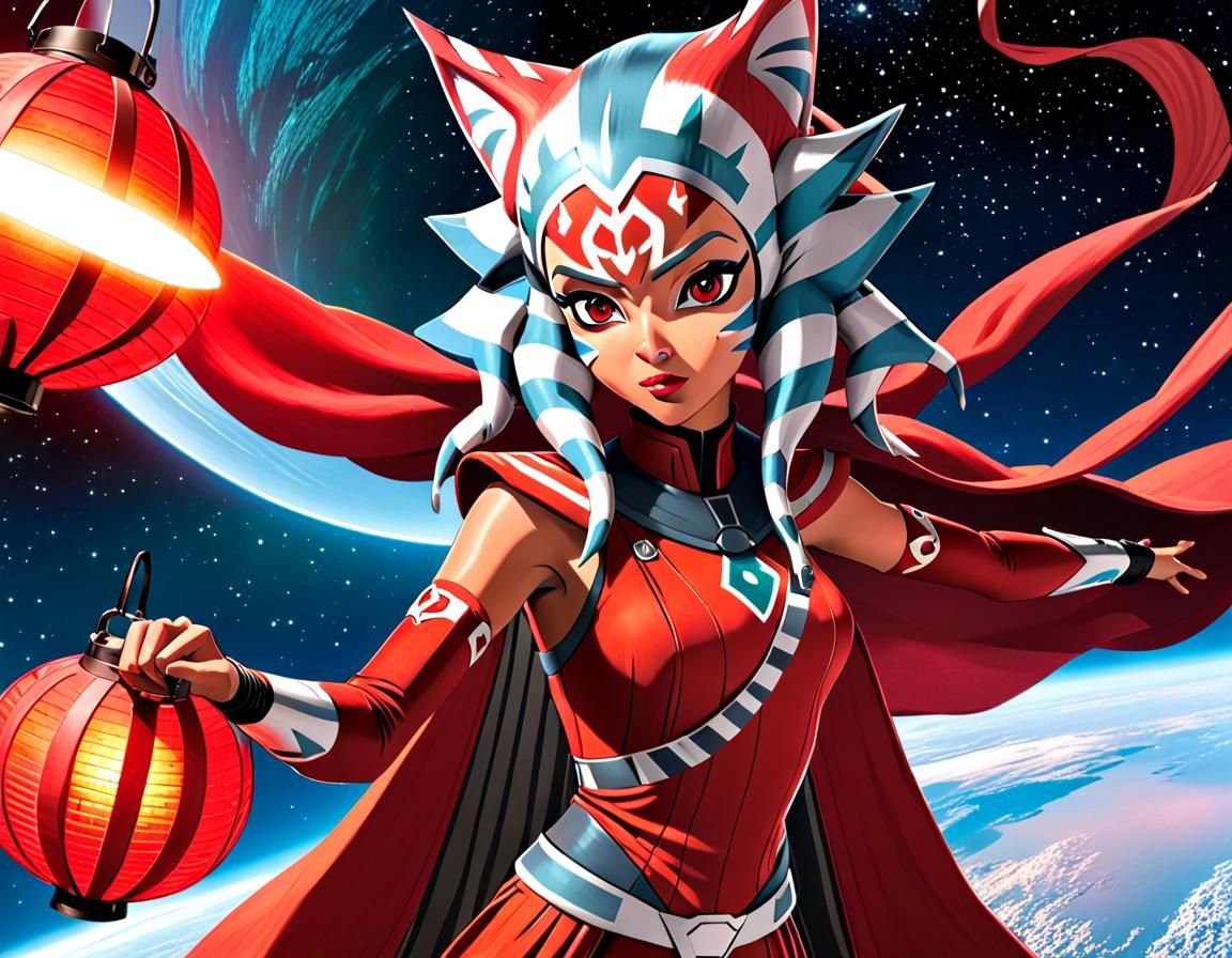 Ahsoka Tano Radiant Red Lantern