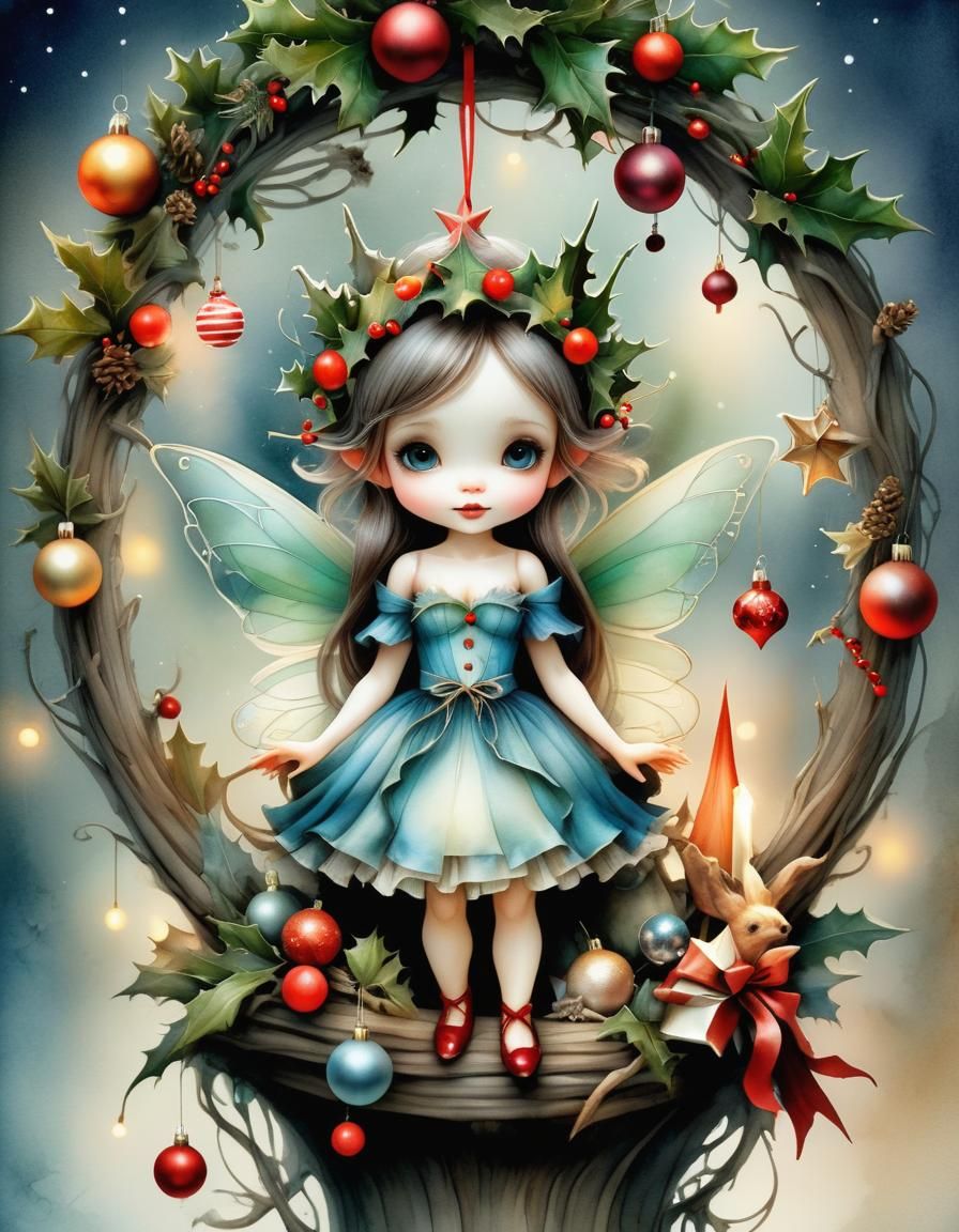 Christmas fairy