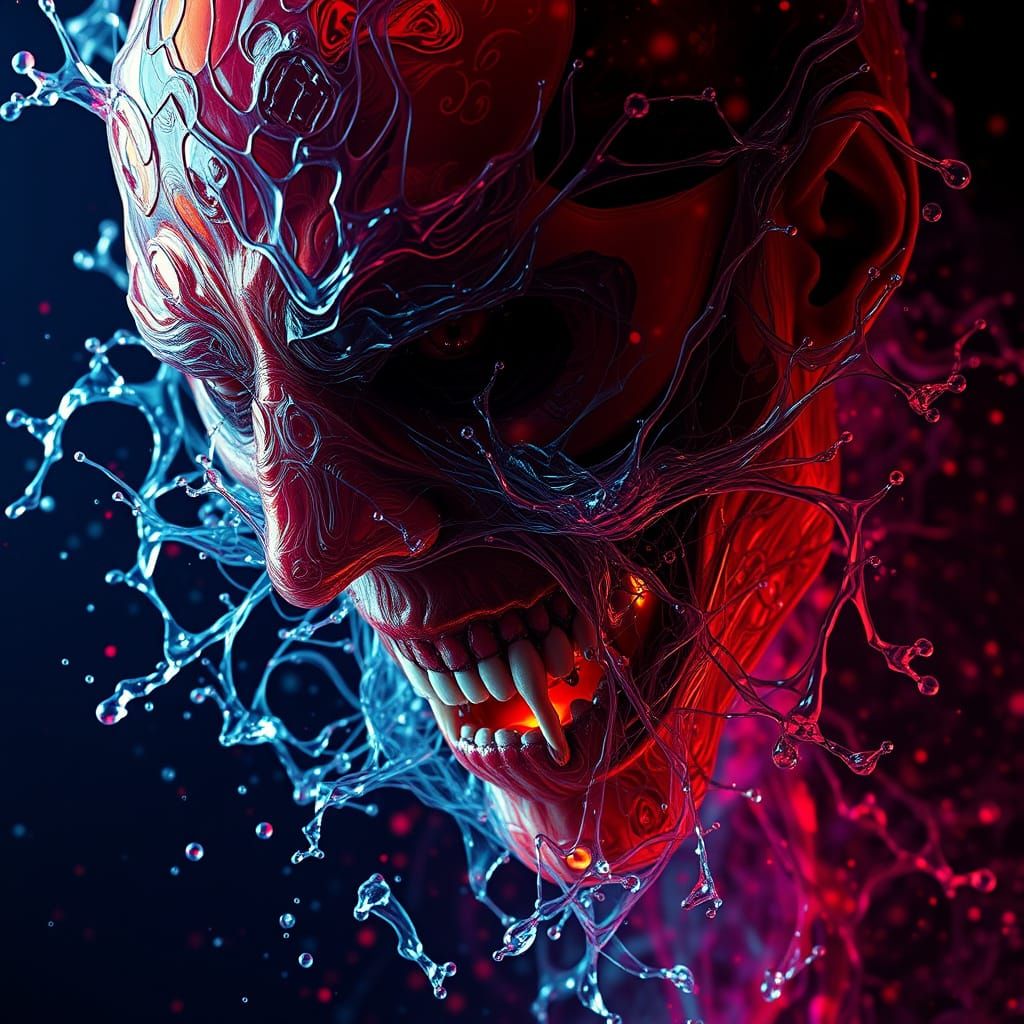 Grotesque Spectacle of Horrible Illusions, Hyperrealistic Sp...