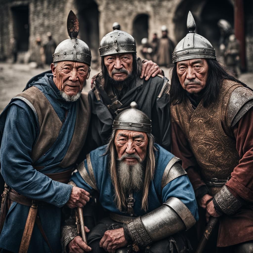 Medieval Mongol Warriors in Modern Times