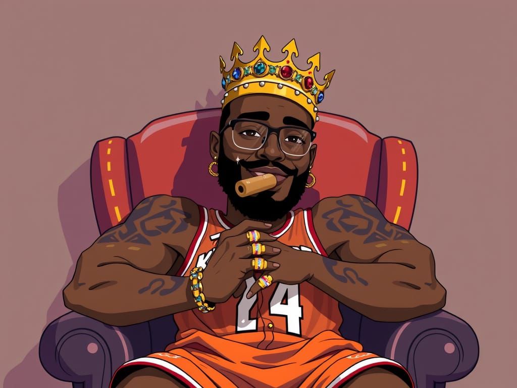 Golden Champion in Triadic Glory