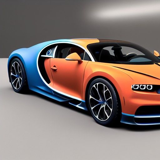 Bugatti Chiron in Stunning Unreal Engine 3D Shading