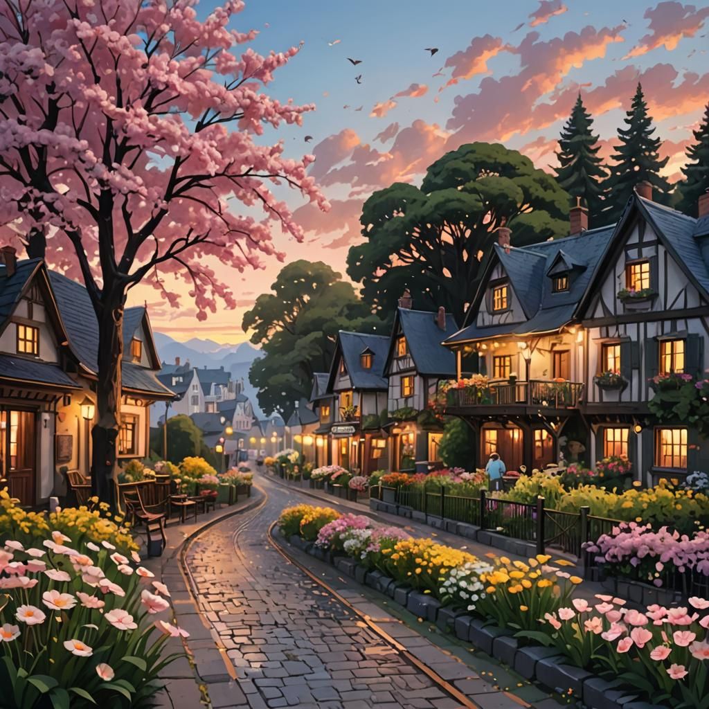 A Joyful Gathering in a Beautiful Garden