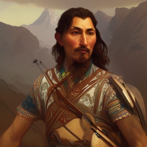 A medieval Seljuk archer in Anatolia